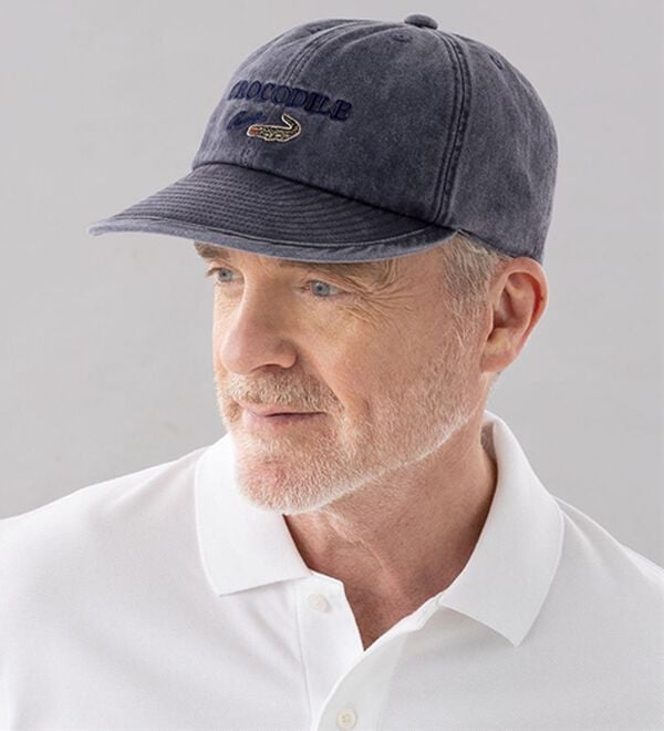 「＜クロコダイル＞こだわりの洗い加工帽子（メンズ帽子）」｜詳細画像