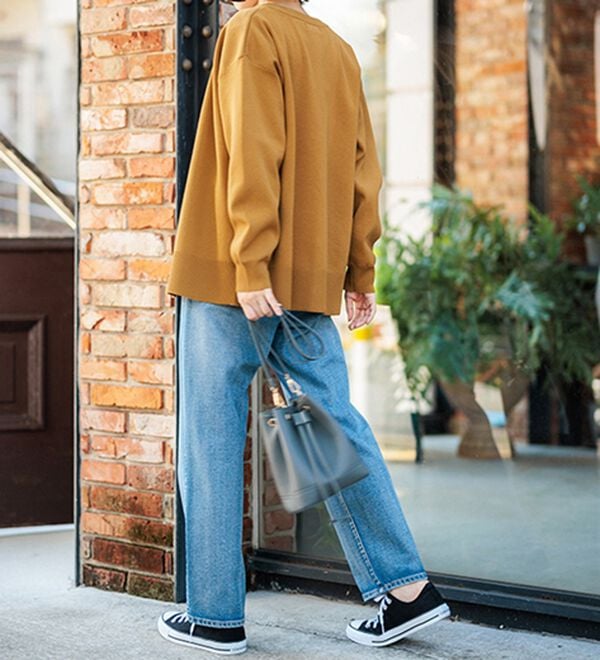 BELLUNA（ベルーナ）の「洗える！軽い！配色使いニットカーディガン（ニットカーディガン）」｜詳細画像