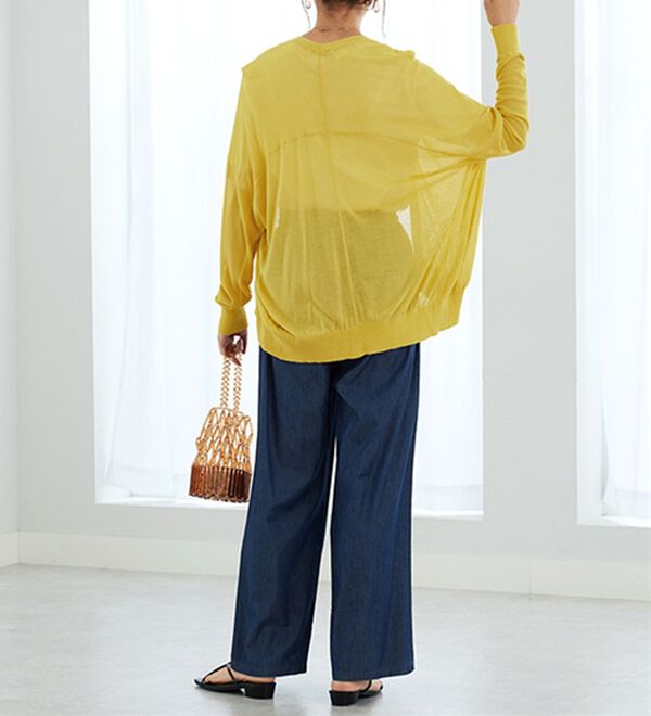 GeeRA（ジーラ）の「【冷房対策に】ひんやりUV対策！ドルマンカーディガン（ニットカーディガン）」｜詳細画像