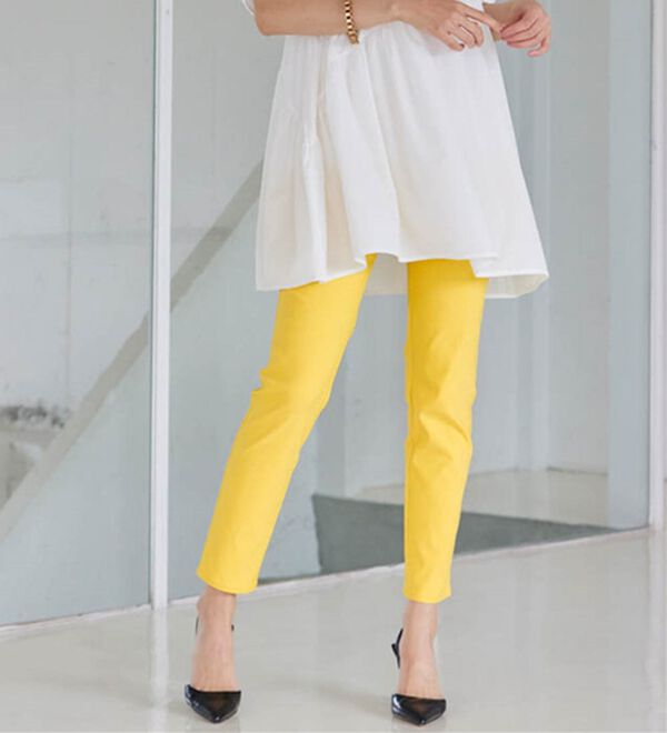 RANAN（ラナン）の「【4つの機能付】美脚アンクルパンツ（フルレングスパンツ）」｜詳細画像