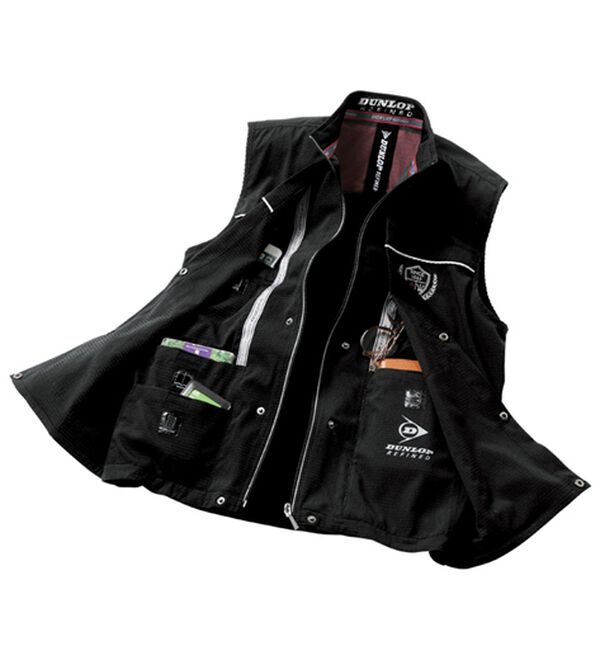 「＜ダンロップ・リファインド＞５０代からの手ぶらでお出かけベスト（メンズベスト）」｜詳細画像