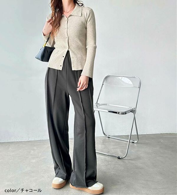 GeeRA（ジーラ）の「フロントラインスウェットパンツ（フルレングスパンツ）」｜詳細画像