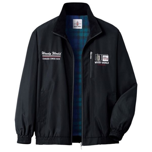 「【３枚組】ブランドデザイン裏フリースブルゾン（メンズブルゾン）」｜詳細画像