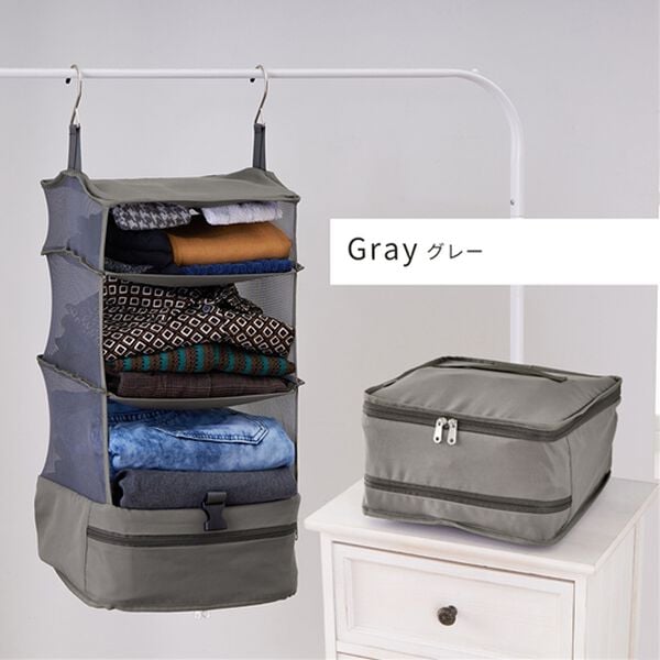 iellio（イエリオ）の「吊り下げ圧縮トラベルポーチ（その他日用品）」｜詳細画像