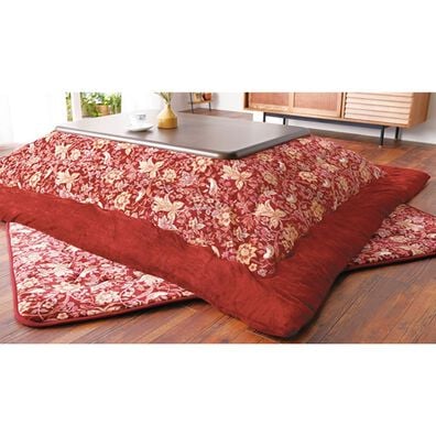 「極あったかフランネル布団・脚付リビングこたつセット（こたつテーブル）」