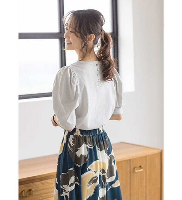 RANAN（ラナン）の「機能付！パワーショルダープルオーバー（カットソー）」｜詳細画像