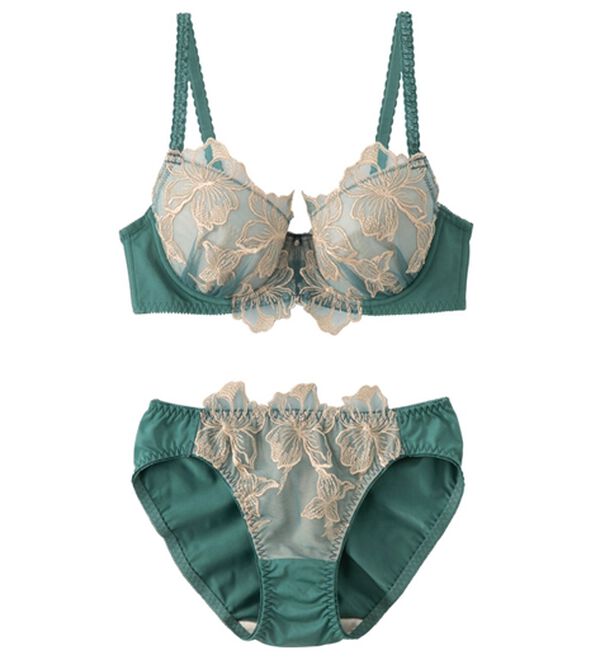 YU'NOW（ユナウ）の「ｔｏ　ｍｅｅブラ＆ショーツ（ブラジャー＆ショーツセット）」｜詳細画像