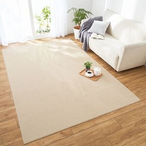 「防ダニ・抗菌・防炎　カットパイルカーペット（カーペット）」｜アイボリー