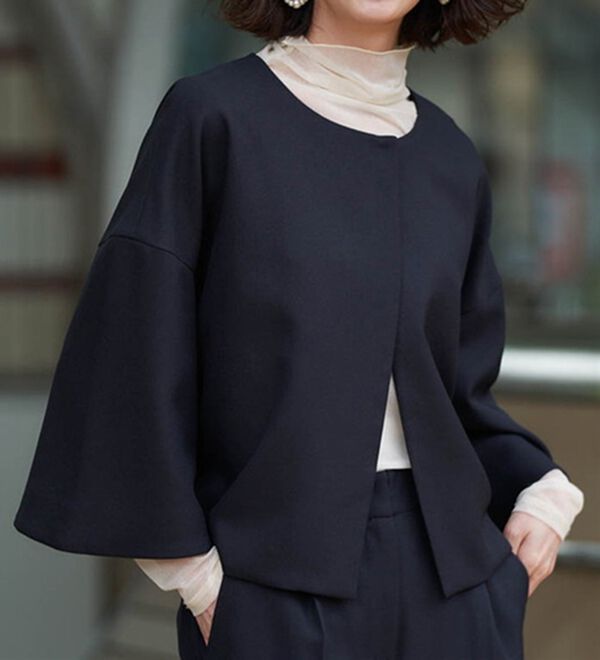 RANAN（ラナン）の「洗える！カセットスーツ　シリーズ（テーパードパンツ）」｜詳細画像