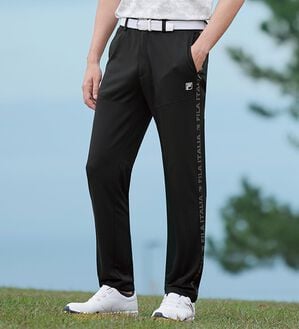 「＜フィラ＞のびのびニットテーパードパンツ（メンズフルレングスパンツ）」｜詳細画像