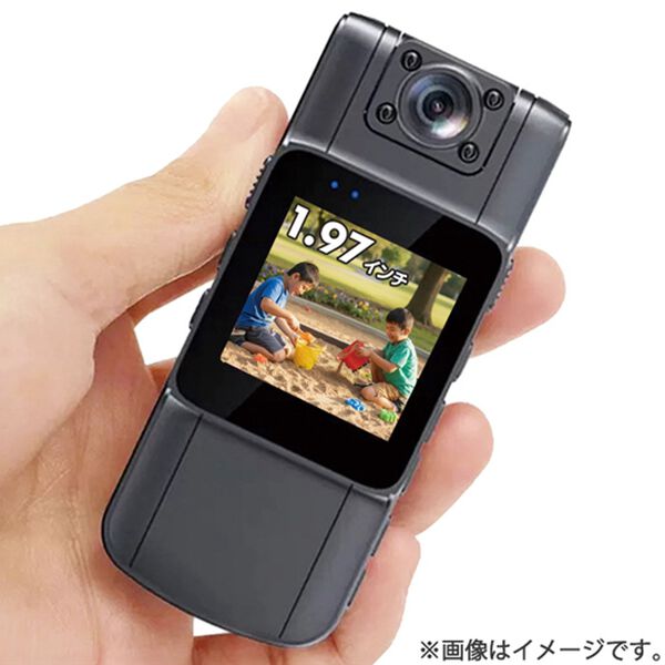 「液晶モニター付小型ビデオカメラ（テレビ・オーディオ・カメラ機器）」｜詳細画像