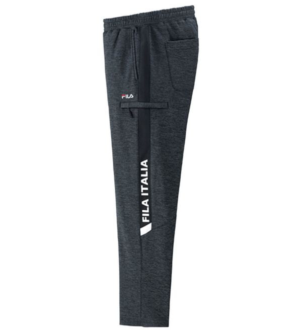 「【３本組】＜フィラ＞裏起毛杢調アクティブパンツ（メンズフルレングスパンツ）」｜詳細画像