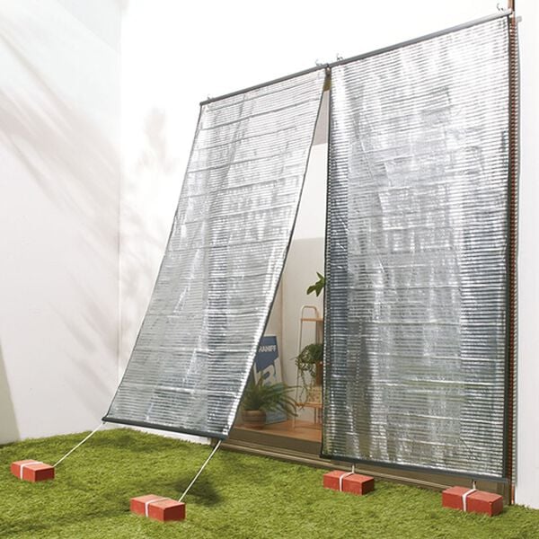 「屋外用アルミすだれ（エクステリア・屋外器具）」｜詳細画像