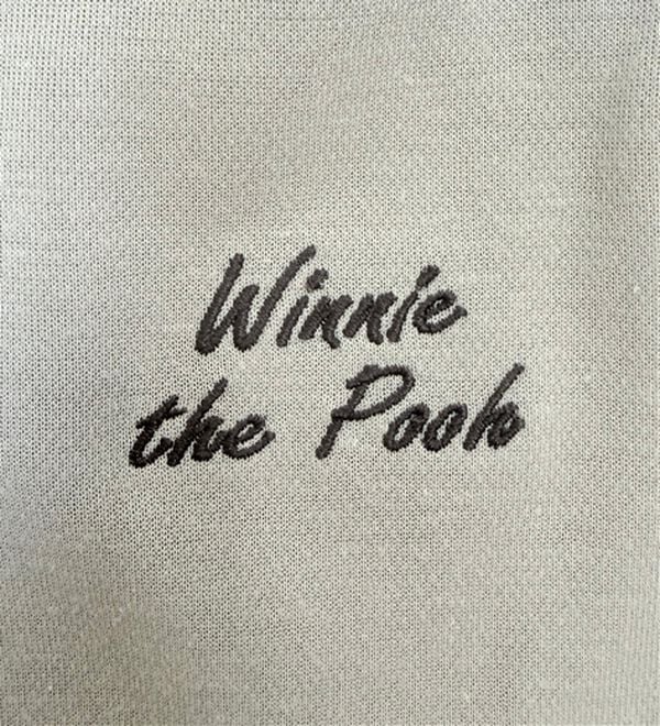 「＜Ｄｉｓｎｅｙ＞【プー】裏メッシュ刺しゅう使いクロプトパンツ（その他パンツ）」｜詳細画像