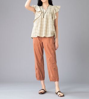 ルフラン（ルフラン）の「カーゴクロップドパンツ＜ピッツ＞（その他パンツ）」｜詳細画像