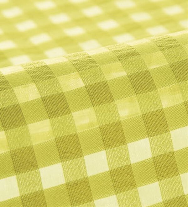 BELLUNA（ベルーナ）の「シアーチェック大人顔ロング丈シャツ（シャツワンピース）」｜詳細画像