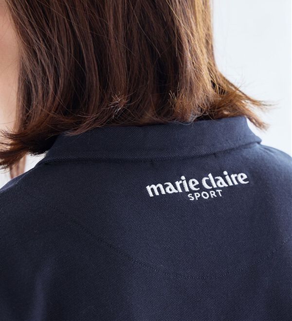 Viola e Viola（ヴィオラ エ ヴィオラ）の「【ｍａｒｉｅ　ｃｌａｉｒｅ　ＳＰＯＲＴ】スキッパーポロチュニック（チュニック）」｜詳細画像