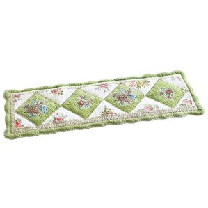 「エレガントフラワー　シートクッション（クッション・クッションカバー）」｜グリーン