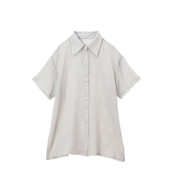 GeeRA（ジーラ）の「ニュアンスワッシャーシアーシャツ（シャツ）」｜詳細画像