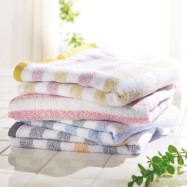 「泉州産薄手が嬉しい吸水タオルセット（タオル）」｜詳細画像