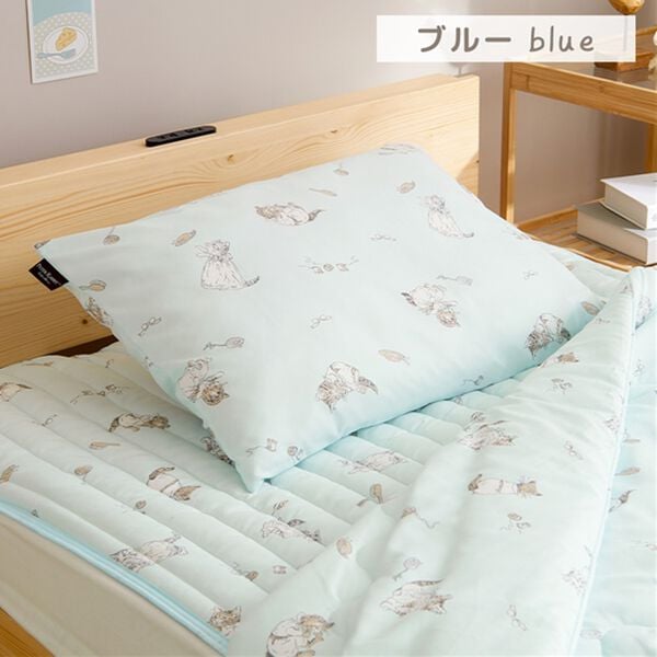 iellio（イエリオ）の「ピーターラビット　洗いざらしミャオマーチ（敷パッド）」｜詳細画像