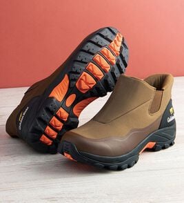 「ゴールデンベア　かがまずラクチン！防水防滑ショートブーツ（メンズブーツ）」