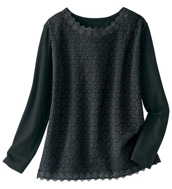 BELLUNA（ベルーナ）の「【２枚組】フォーマル対応デザインブラウス（ブラウス）」｜詳細画像