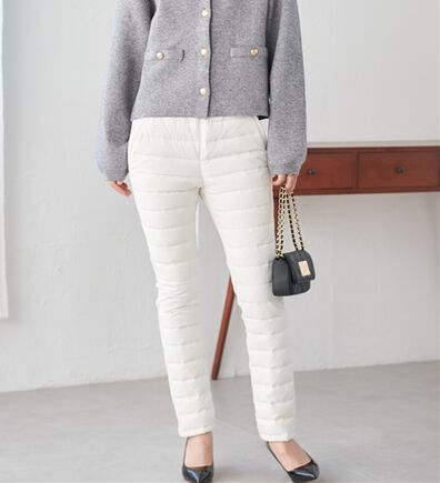 RANAN（ラナン）の「あたたかダウンパンツ（フルレングスパンツ）」