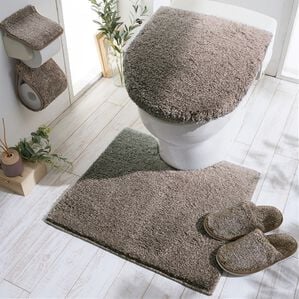 iellio（イエリオ）の「グラデーショントイレマット（トイレマット）」｜スモークブラウン