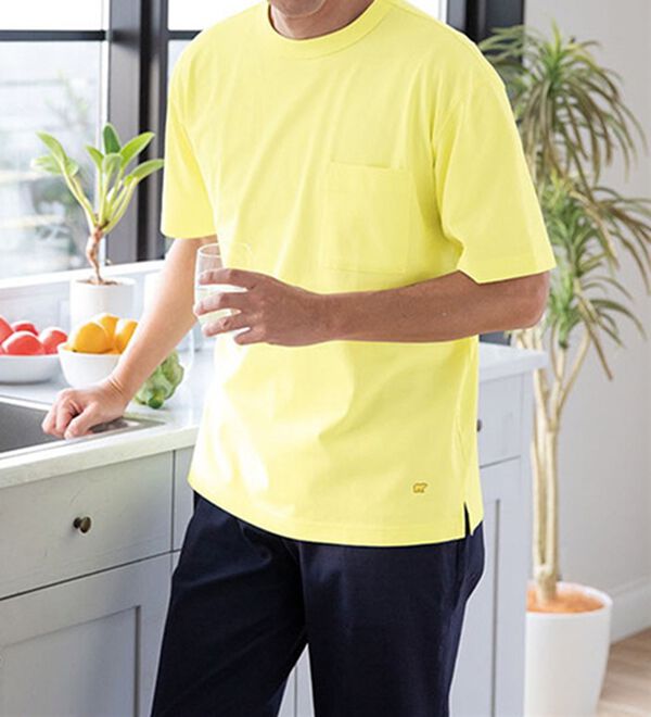 「＜ゴールデンベア＞長く着られる上質Ｔシャツ（メンズＴシャツ）」｜詳細画像