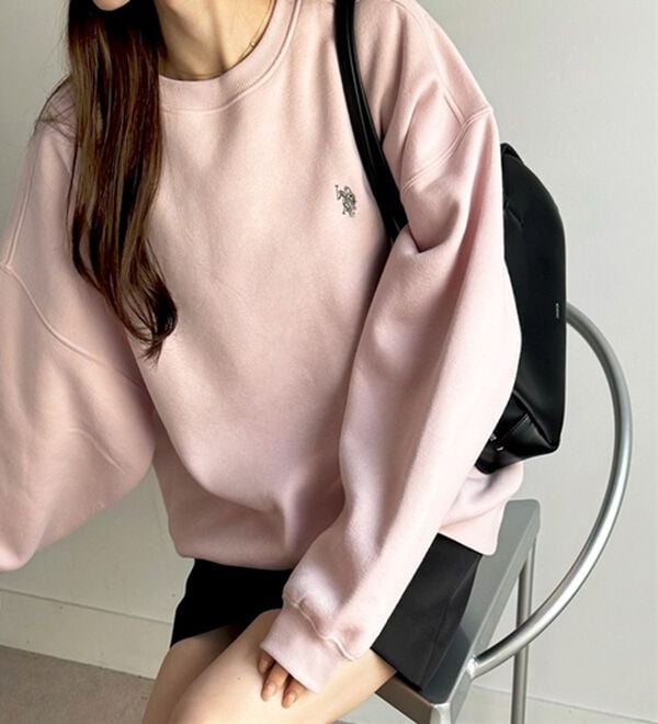 GeeRA（ジーラ）の「【U.S. POLO ASSN.】表ピーチ裏起毛スウェット（トレーナー・スウェット）」｜詳細画像