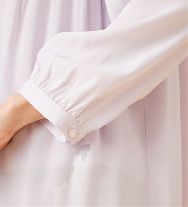 BELLUNA（ベルーナ）の「〈セレモニースタイル〉細プリーツデザインブラウス（ブラウス）」｜詳細画像