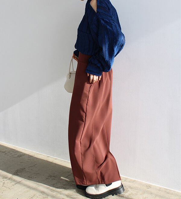 GeeRA（ジーラ）の「きらきらシアーストライプジャカードシャツ（シャツ）」｜詳細画像