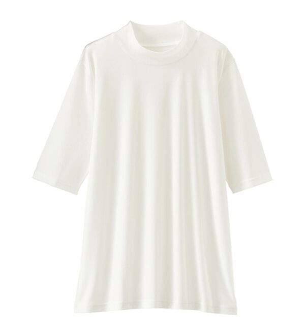 BELLUNA（ベルーナ）の「脱Ｔシャツ！チュールデザイントップス（カットソー）」｜詳細画像