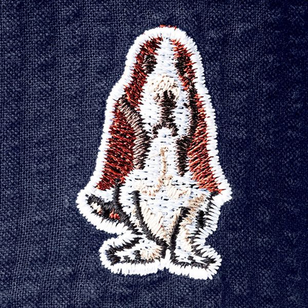 「＜ハッシュパピー＞爽やかシアサッカー素材ロゴキャップ（メンズ帽子）」｜詳細画像