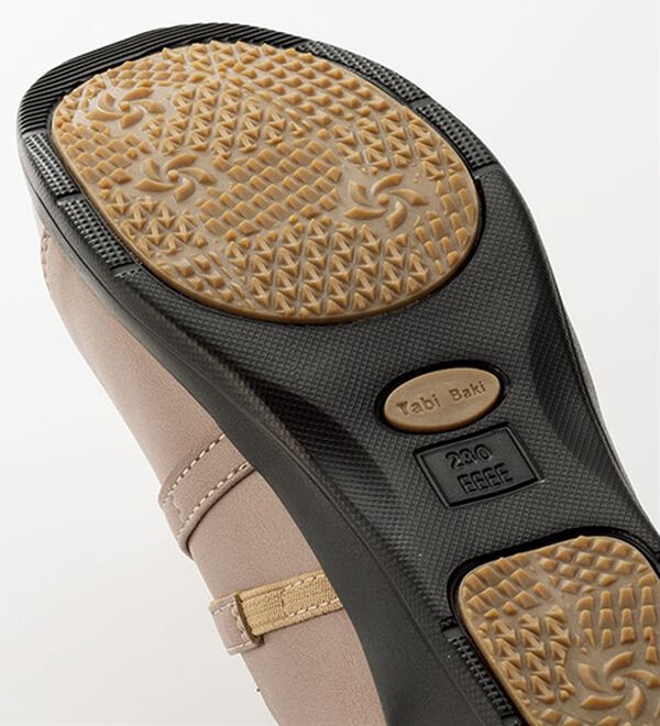 ルフラン（ルフラン）の「＜タビバキ＞配色ベルトデザインシューズ（フラットシューズ）」｜詳細画像