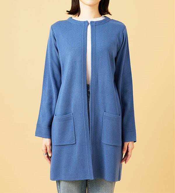 BELLUNA（ベルーナ）の「嬉しい機能付！ミラノリブカーディガン（ニットカーディガン）」｜詳細画像