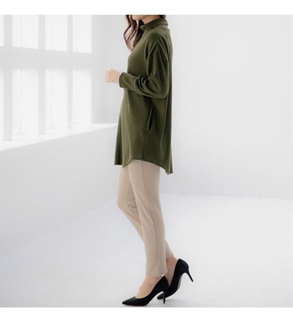 BELLUNA（ベルーナ）の「静電防止付裏ファー素材レギンス（フルレングスパンツ）」｜詳細画像