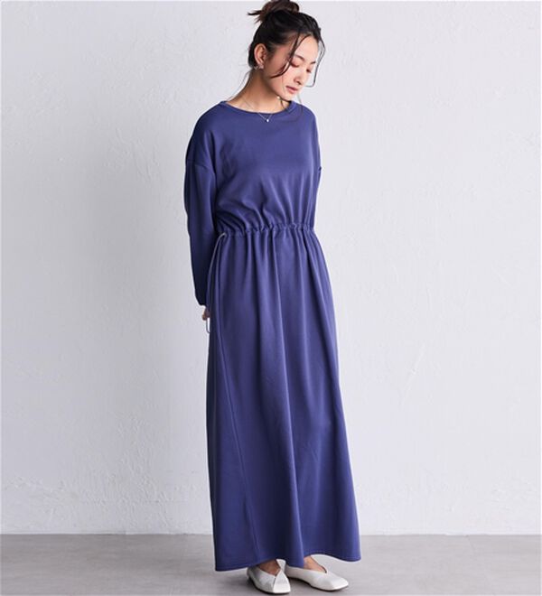 RANAN（ラナン）の「裏起毛！アンチピリング！ドロストワンピース（その他ワンピース）」｜詳細画像