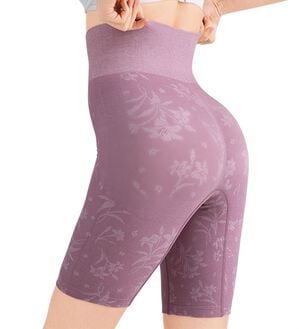 「【５色組】綿混ジャカードロングショーツガードル（ショーツ）」｜詳細画像