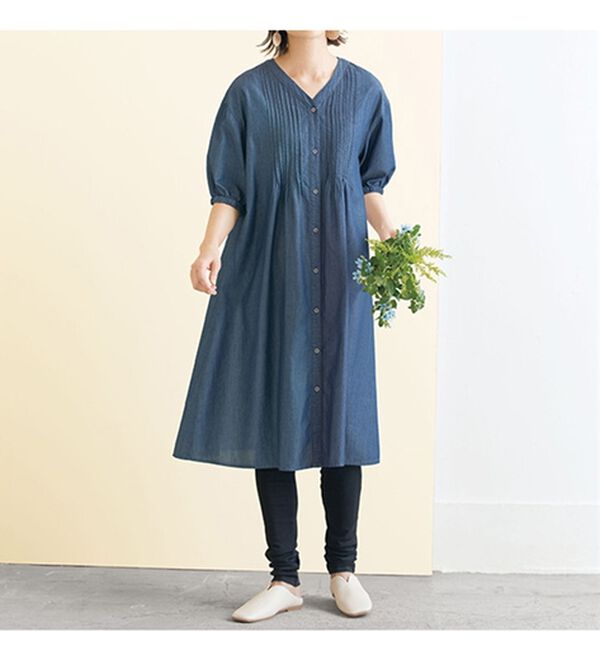 BELLUNA（ベルーナ）の「肌に嬉しい綿・テンセル（ＴＭ）繊維レギンス（スパッツ・レギンス）」｜詳細画像