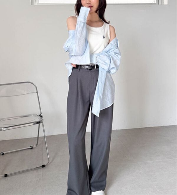 RANAN（ラナン）の「＜U.S.POLO ASSN.＞カップ付きリブタンクトップ（タンクトップ・キャミソール）」｜詳細画像