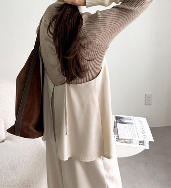 GeeRA（ジーラ）の「セットアップ風キャミソールサロペット（オールインワン）」｜詳細画像