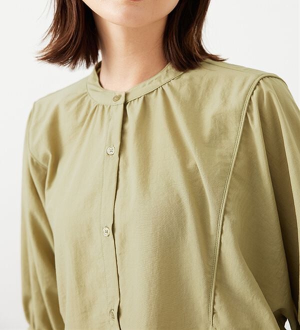 BELLUNA（ベルーナ）の「袖切替ドルマンデザインブラウス（ブラウス）」｜詳細画像