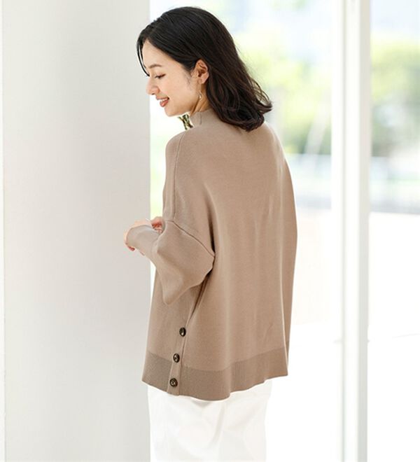 ルフラン（ルフラン）の「【２色組】すっきり見せ＊重ね着風ニット（ニット・セーター）」｜詳細画像