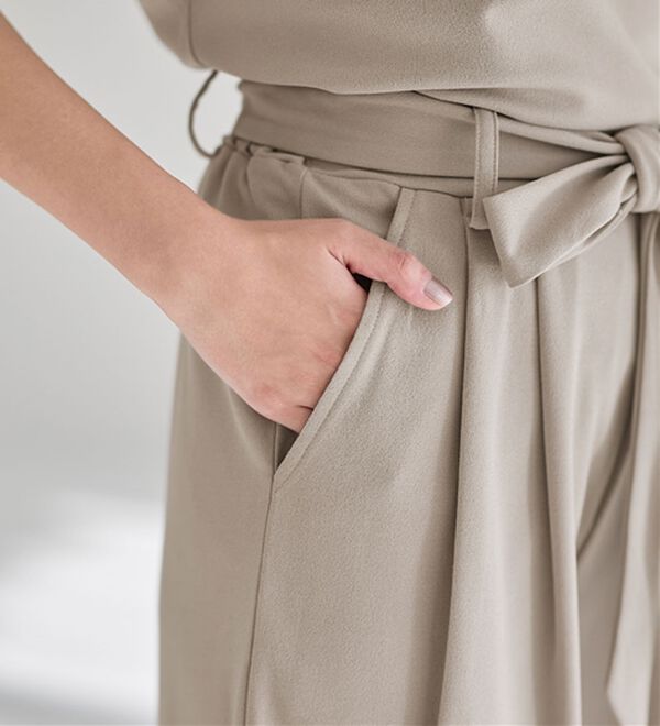 alotta（アロッタ）の「【２点セット】ひんやり涼しいこなれセットアップ（セットアップ）」｜詳細画像