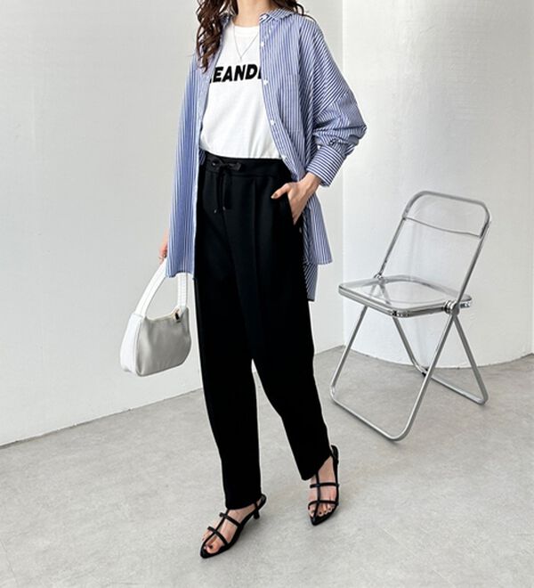 ゆんみさん専用 美品✨ブルネロクチネリ　サイドラインパンツ　モニーレ　テーパード img_c0c7cb9a03490c41bcfcbefa96