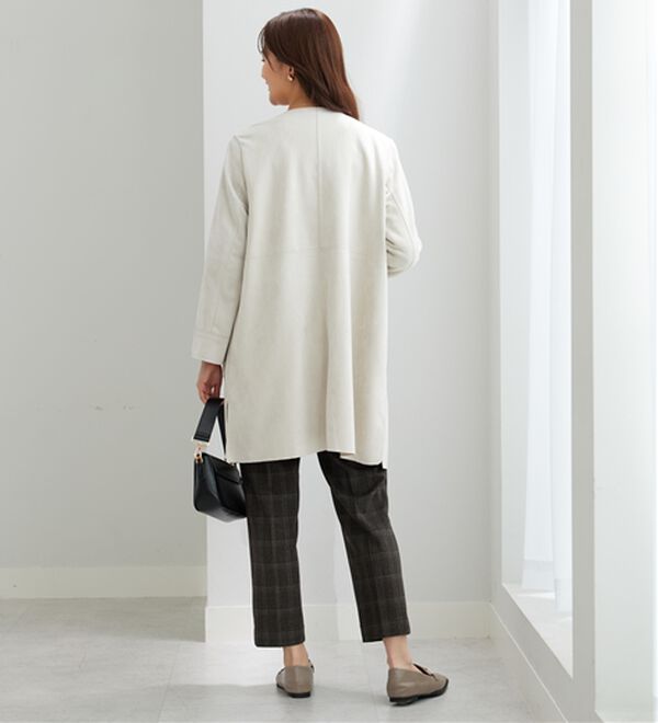 BELLUNA（ベルーナ）の「フェイクスエード切替デザインジャケット（その他ジャケット）」｜詳細画像