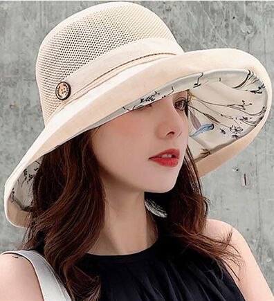 「首まで隠れるつば広帽子（帽子）」