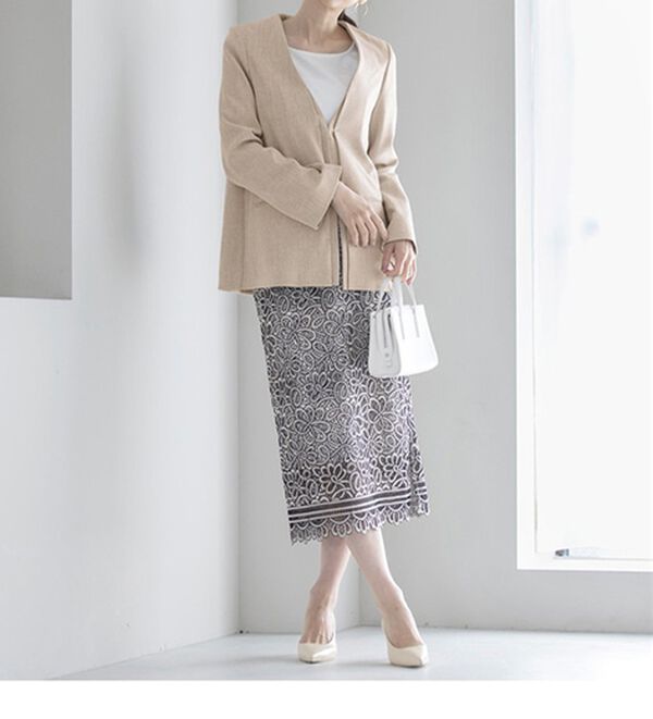 RANAN（ラナン）の「【カセット服】洗える！カセットスーツ　シリーズ（ワイドパンツ・ガウチョ）」｜詳細画像